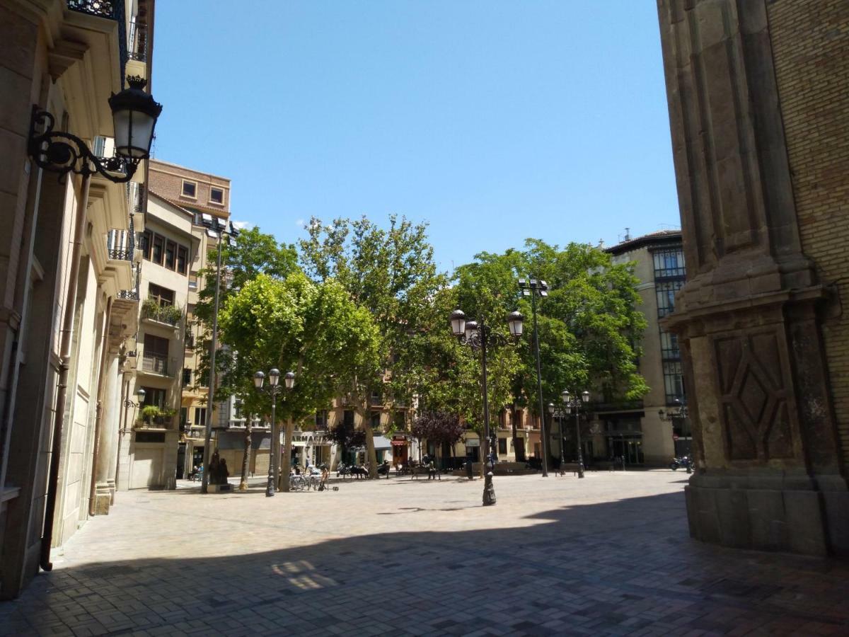 Acojedor Piso A Metros Del Pilar Y Plaza Espana 萨拉戈萨 外观 照片